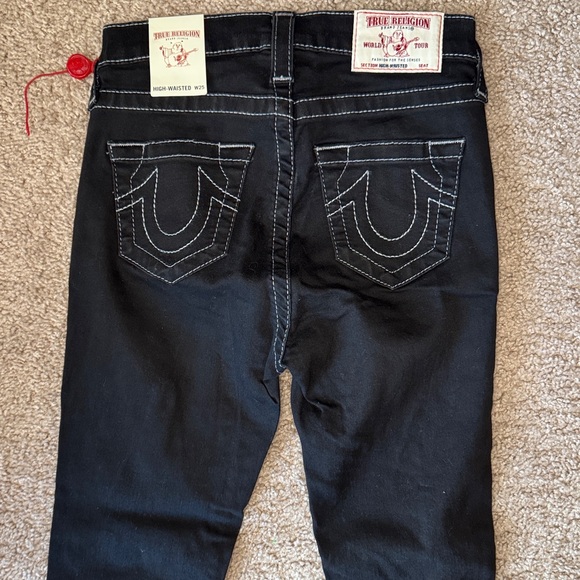 True Religion Charcoal Denim Pants - Picture 5 of 6